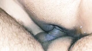 Watch this young and hot girlfriend scream while getting her tight pussy drilled hard in closeup action - 14 image