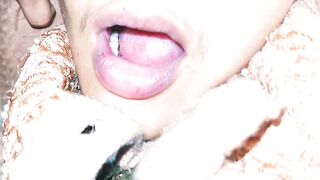 Watch this young and hot girlfriend scream while getting her tight pussy drilled hard in closeup action - 2 image