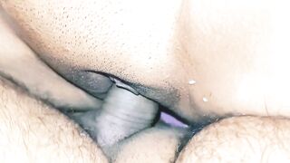 Watch this young and hot girlfriend scream while getting her tight pussy drilled hard in closeup action - 8 image