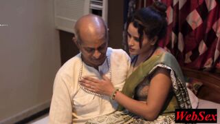 Indian housewife gets dominated & tamed in sexy nylon dress