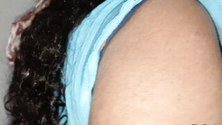 Hairy Indian Bhabhi teacher gets a scandalous surprise in leaked MMS video - 9 image