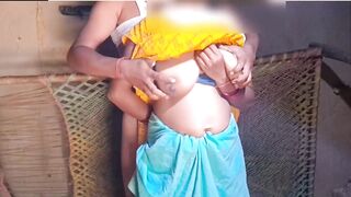 Desi Bhabhi Bakes Young Devar's Hard Cock in Indian Village - 4 image