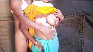 Desi Bhabhi Bakes Young Devar's Hard Cock in Indian Village - 6 image