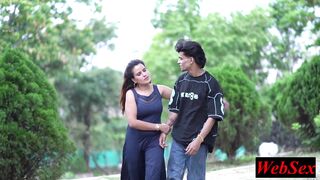 Petite Indian Beauty loses her way & begs for rough sex in the open - 1 image