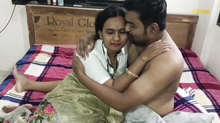 Kavita, the Indian Desi amateur, gets nailed in saree with Tatya - 1 image