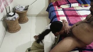 Kavita, the Indian Desi amateur, gets nailed in saree with Tatya - 6 image