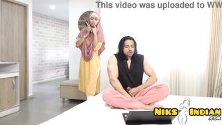 Desi submissive girl gets a massive cum facial after rough sex and hard anal