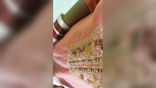 Watch this tall Indian girl ride her husband's hard cock in the bedroom - 2 image