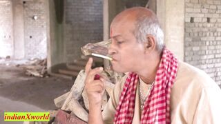 Stepmom Saves 18YO Indian teen from local gangster by getting dirty with him in doggystyle! - 1 image