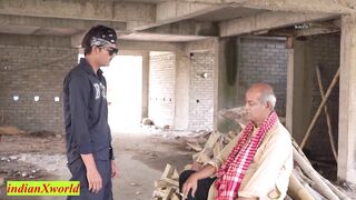 Stepmom Saves 18YO Indian teen from local gangster by getting dirty with him in doggystyle!