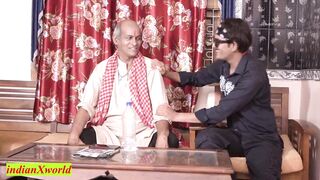 Stepmom Saves 18YO Indian teen from local gangster by getting dirty with him in doggystyle! - 3 image