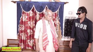 Stepmom Saves 18YO Indian teen from local gangster by getting dirty with him in doggystyle! - 4 image