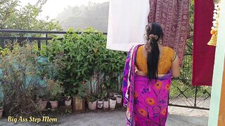 Step Son-in-law bangs Indian Step-mother-in-law in Hindi - Hindi Clear Audio