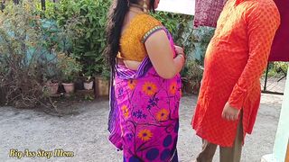 Step Son-in-law bangs Indian Step-mother-in-law in Hindi - Hindi Clear Audio - 2 image