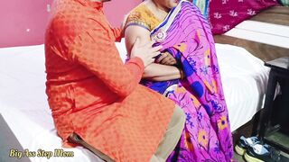Step Son-in-law bangs Indian Step-mother-in-law in Hindi - Hindi Clear Audio - 3 image