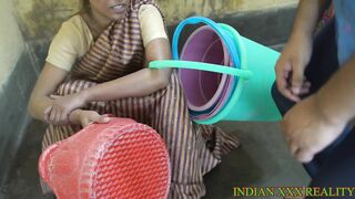 Step Mom with Hindi voice gets dirty talking and fucks her Indian step son's pussy - 1 image