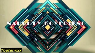 Watch this young Indian beauty's perfect body get desi-titted & seduced by her fit BF's hot foreplay - 1 image