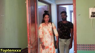 Watch this young Indian beauty's perfect body get desi-titted & seduced by her fit BF's hot foreplay - 5 image