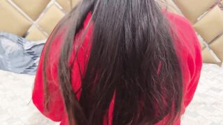 Desi Indian couple gets wild on Christmas Day with rough sex and dirty talk