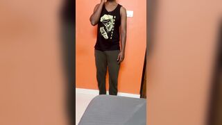 Curvy Indian whore gets paid for sex with a black dude for Christmas - 1 image