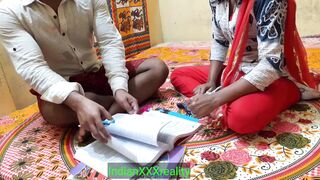 Watch this Desi student get her dirty talk skills tested by her best teacher XXX - 2 image