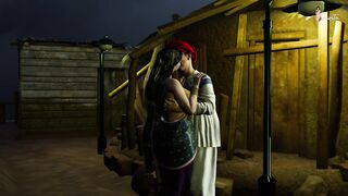 Savita Bhabhi's Business Deal: Public Field Gangbang with Village Headman