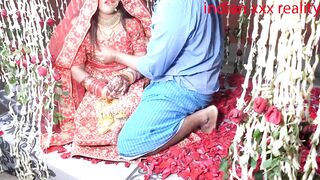 Dirty Desi Step Mom Suhagrat XXX gets married in Indian Hindi