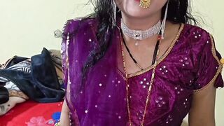 Indian Desi wife My Wife On Bedroom: Dirty Talk & First Time Anal