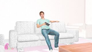 Watch Indian Desi Bhabi in Red Saree getting fucked hard in 3D animated porn video - 2 image