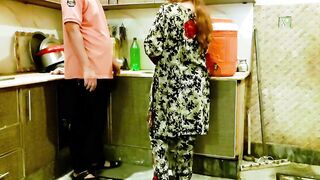 Step-sister gets shared by her best friend in hot roleplay action in the bathroom - 1 image