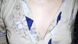 Stepbrother and stepsister share bed and get wild with each other's shaved pussies and tight pussies - 1 image