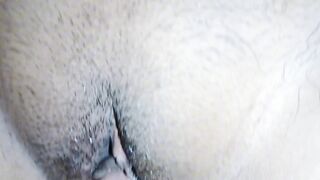 Stepbrother and stepsister share bed and get wild with each other's shaved pussies and tight pussies - 15 image