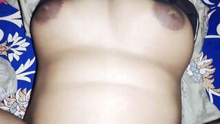 Stepbrother and stepsister share bed and get wild with each other's shaved pussies and tight pussies - 9 image