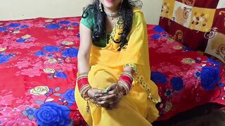 First-time Indian girlfriend's dirty talk & blowjob in clear Hindi audio