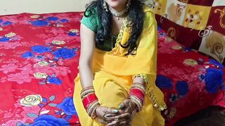 First-time Indian girlfriend's dirty talk & blowjob in clear Hindi audio