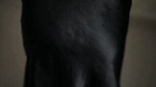 Sexy Indian babe in satin lingerie gets creampied in a hot solo session