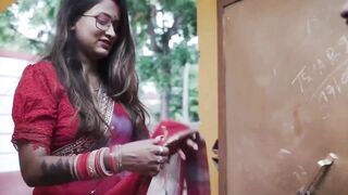 Dirty Hindi Maid goes wild with tight pussy & facial in POV