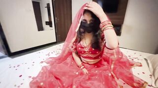 First Night Bride's perfect ass gets destroyed in hot Desi anal sex video - 4 image