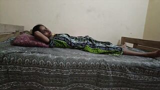 Young Indian husband & wife get intense late night fuck with BBC in ass & deep throat