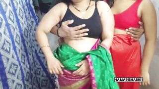 Desi Bhabhi Ki Chudai and Indian Friends Get Nailed in a Wild Indian Threesome