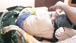 Watch this Indian village girl scream in pleasure as her chubby husband pounds her hard in rough newbie action!