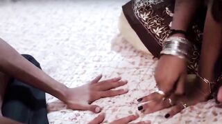 Passionate Indian college girl bangs her gorgeous stepsis in POV homemade sex tape