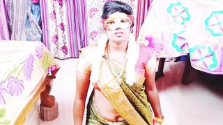 Desi beautyhabi cheats on husband with Swami's big natural tits and dirty talk