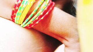 Desi beautyhabi cheats on husband with Swami's big natural tits and dirty talk