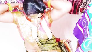 Desi beautyhabi cheats on husband with Swami's big natural tits and dirty talk