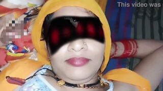 Janvibhabhi's tight pussy pounded hard in homemade sex tape with kissing, boobs sucking and deep pussy fucking action