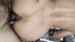 Horny Indian housewife craves for a big hard cock in doggystyle