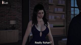 Indian Aunty Teacher gets destroyed by her student & his hung friend in a hardcore interracial threesome