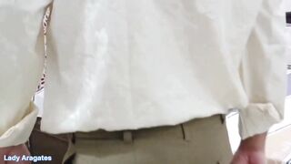 POV Indian Desi Step-Sister XXX moans loud while getting her big boobs doggy-styled