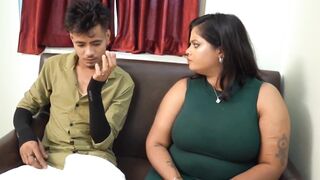 Indian Bhabhi gets rough doggystyle with her next door lover